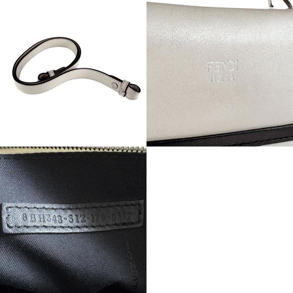 FENDI Black Leather Shoulder Bag - Picture 5 of 5